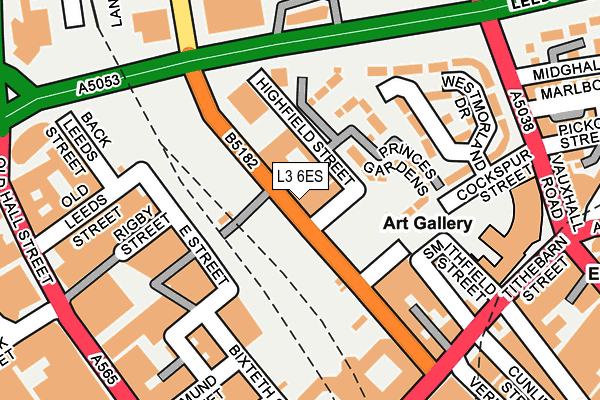 L3 6ES map - OS OpenMap – Local (Ordnance Survey) L3 6ES map - OS OpenMap – Local (Ordnance Survey)