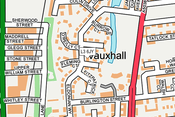 L3 6JY map - OS OpenMap – Local (Ordnance Survey) L3 6JY map - OS OpenMap – Local (Ordnance Survey)