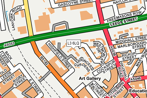 L3 6LQ map - OS OpenMap – Local (Ordnance Survey) L3 6LQ map - OS OpenMap – Local (Ordnance Survey)