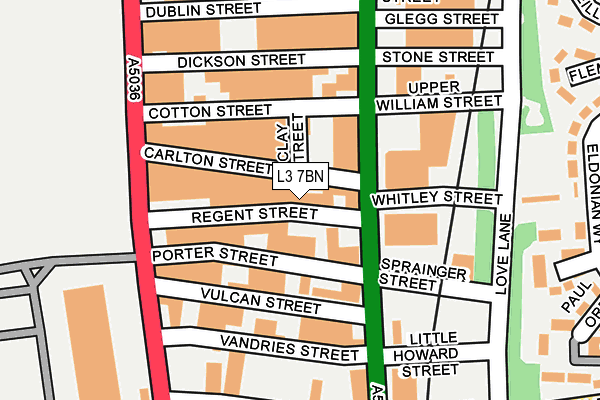 L3 7BN map - OS OpenMap – Local (Ordnance Survey) L3 7BN map - OS OpenMap – Local (Ordnance Survey)
