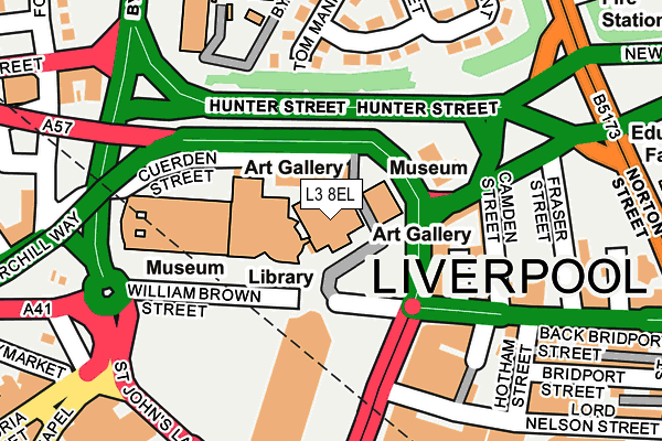 L3 8EL map - OS OpenMap – Local (Ordnance Survey) L3 8EL map - OS OpenMap – Local (Ordnance Survey)