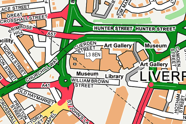 L3 8EN map - OS OpenMap – Local (Ordnance Survey) L3 8EN map - OS OpenMap – Local (Ordnance Survey)