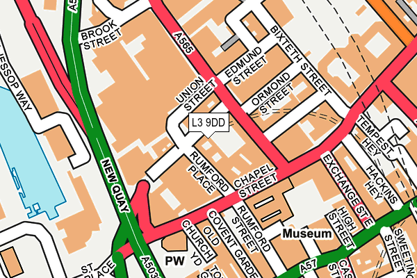 L3 9DD map - OS OpenMap – Local (Ordnance Survey) L3 9DD map - OS OpenMap – Local (Ordnance Survey)