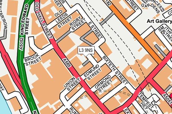 L3 9NS map - OS OpenMap – Local (Ordnance Survey) L3 9NS map - OS OpenMap – Local (Ordnance Survey)