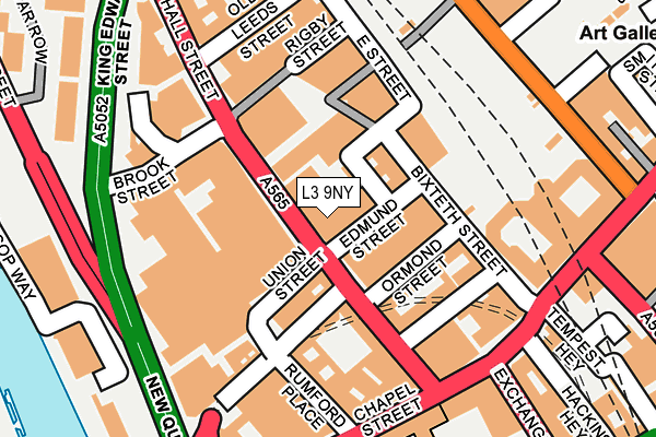 L3 9NY map - OS OpenMap – Local (Ordnance Survey) L3 9NY map - OS OpenMap – Local (Ordnance Survey)
