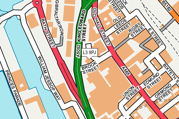 L3 9PJ map - OS OpenMap – Local (Ordnance Survey) L3 9PJ map - OS OpenMap – Local (Ordnance Survey)