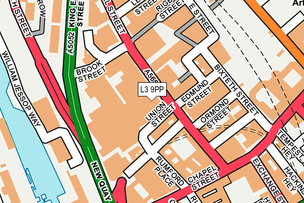 L3 9PP map - OS OpenMap – Local (Ordnance Survey) L3 9PP map - OS OpenMap – Local (Ordnance Survey)