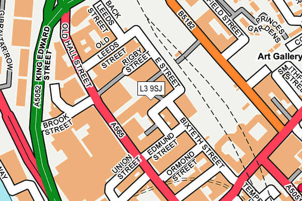 L3 9SJ map - OS OpenMap – Local (Ordnance Survey) L3 9SJ map - OS OpenMap – Local (Ordnance Survey)