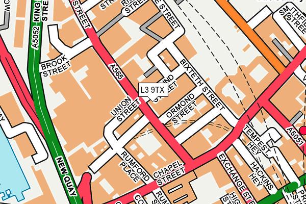 L3 9TX map - OS OpenMap – Local (Ordnance Survey) L3 9TX map - OS OpenMap – Local (Ordnance Survey)