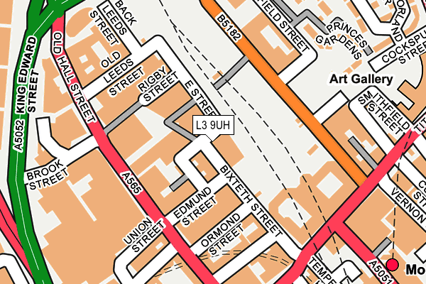 L3 9UH map - OS OpenMap – Local (Ordnance Survey) L3 9UH map - OS OpenMap – Local (Ordnance Survey)