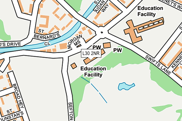 L30 2NR map - OS OpenMap – Local (Ordnance Survey) L30 2NR map - OS OpenMap – Local (Ordnance Survey)