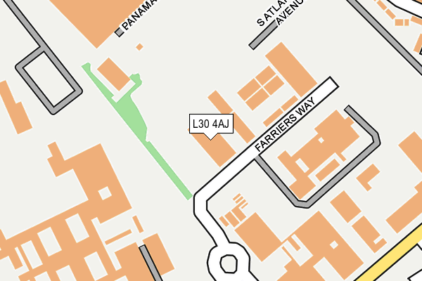 L30 4AJ map - OS OpenMap – Local (Ordnance Survey) L30 4AJ map - OS OpenMap – Local (Ordnance Survey)