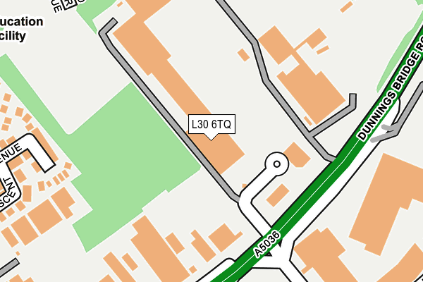 L30 6TQ map - OS OpenMap – Local (Ordnance Survey) L30 6TQ map - OS OpenMap – Local (Ordnance Survey)
