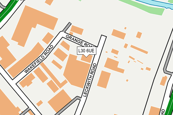 L30 6UE map - OS OpenMap – Local (Ordnance Survey) L30 6UE map - OS OpenMap – Local (Ordnance Survey)