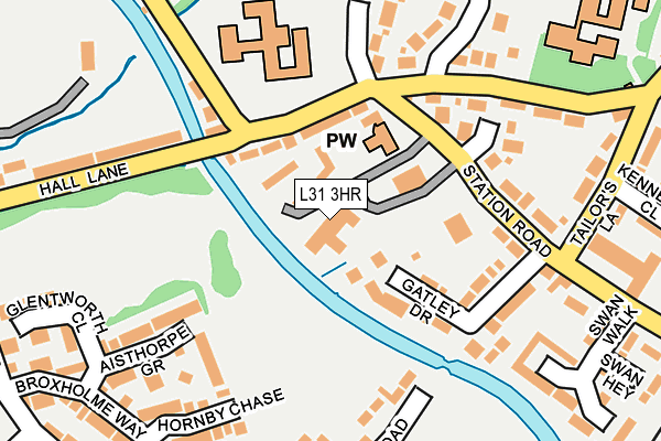 L31 3HR map - OS OpenMap – Local (Ordnance Survey) L31 3HR map - OS OpenMap – Local (Ordnance Survey)