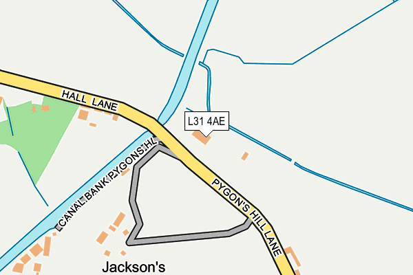 L31 4AE map - OS OpenMap – Local (Ordnance Survey) L31 4AE map - OS OpenMap – Local (Ordnance Survey)