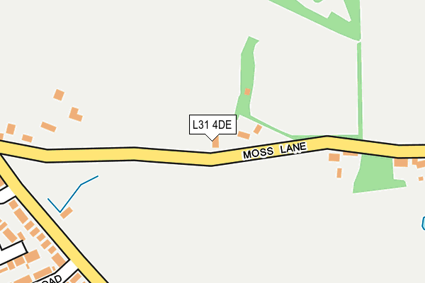 L31 4DE map - OS OpenMap – Local (Ordnance Survey) L31 4DE map - OS OpenMap – Local (Ordnance Survey)