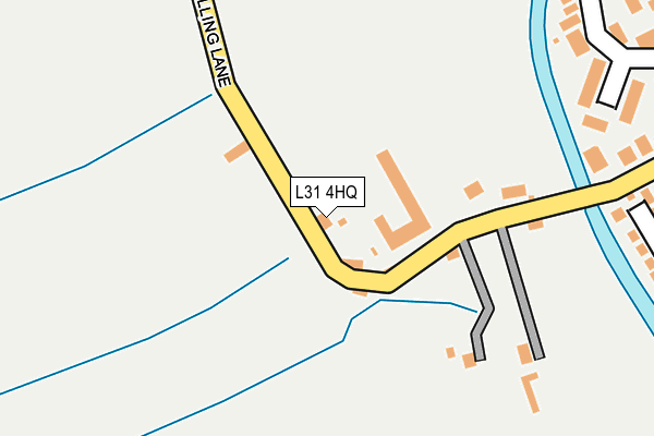L31 4HQ map - OS OpenMap – Local (Ordnance Survey) L31 4HQ map - OS OpenMap – Local (Ordnance Survey)
