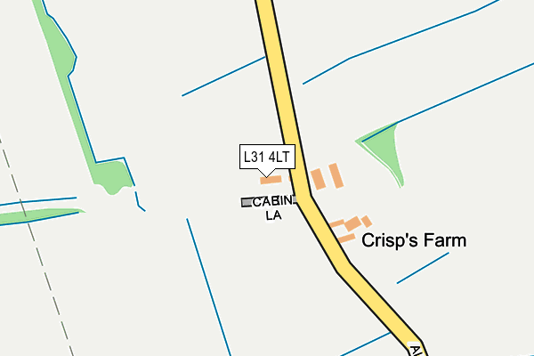 L31 4LT map - OS OpenMap – Local (Ordnance Survey) L31 4LT map - OS OpenMap – Local (Ordnance Survey)