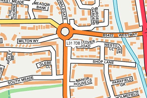L31 7DB map - OS OpenMap – Local (Ordnance Survey) L31 7DB map - OS OpenMap – Local (Ordnance Survey)
