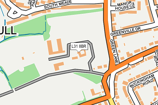 L31 8BR map - OS OpenMap – Local (Ordnance Survey) L31 8BR map - OS OpenMap – Local (Ordnance Survey)