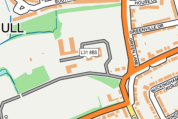 L31 8BS map - OS OpenMap – Local (Ordnance Survey) L31 8BS map - OS OpenMap – Local (Ordnance Survey)