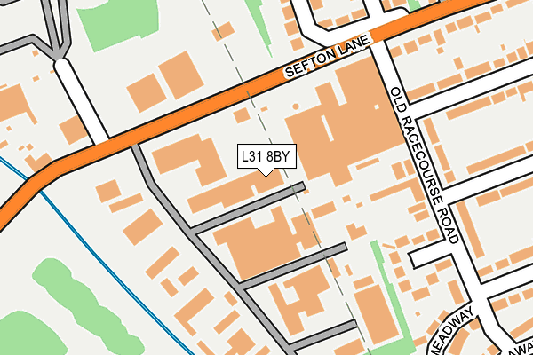 L31 8BY map - OS OpenMap – Local (Ordnance Survey) L31 8BY map - OS OpenMap – Local (Ordnance Survey)