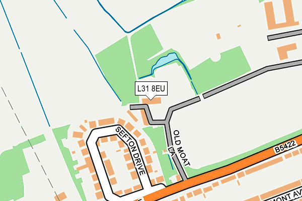 L31 8EU map - OS OpenMap – Local (Ordnance Survey) L31 8EU map - OS OpenMap – Local (Ordnance Survey)
