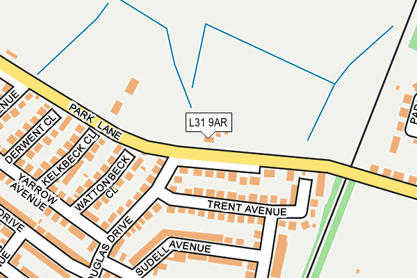 L31 9AR map - OS OpenMap – Local (Ordnance Survey) L31 9AR map - OS OpenMap – Local (Ordnance Survey)