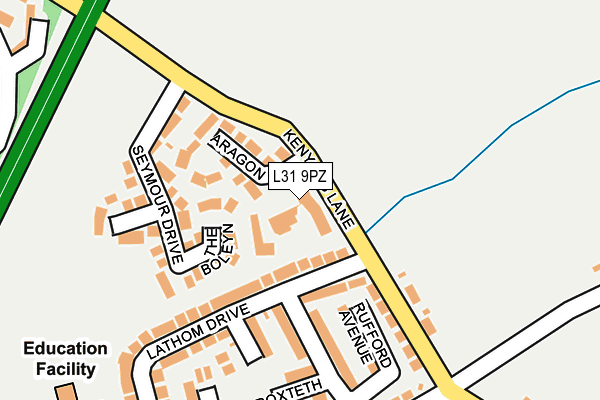 L31 9PZ map - OS OpenMap – Local (Ordnance Survey) L31 9PZ map - OS OpenMap – Local (Ordnance Survey)