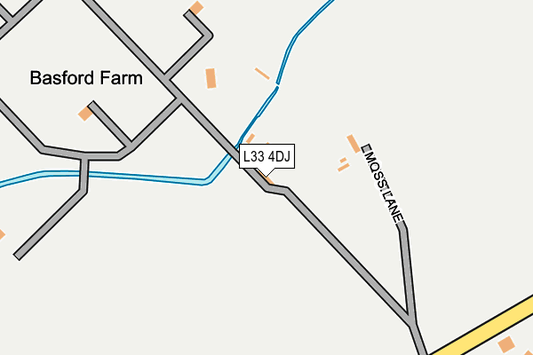 L33 4DJ map - OS OpenMap – Local (Ordnance Survey) L33 4DJ map - OS OpenMap – Local (Ordnance Survey)