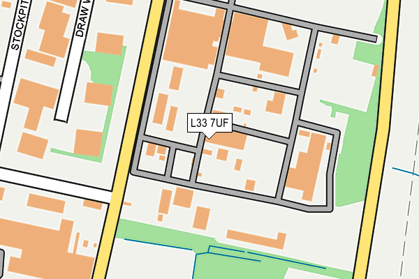 L33 7UF map - OS OpenMap – Local (Ordnance Survey) L33 7UF map - OS OpenMap – Local (Ordnance Survey)