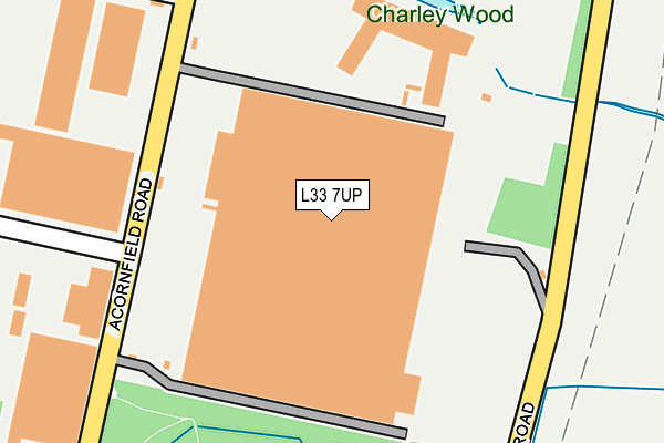 L33 7UP map - OS OpenMap – Local (Ordnance Survey) L33 7UP map - OS OpenMap – Local (Ordnance Survey)