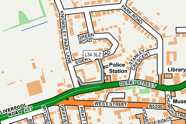 L34 3LZ map - OS OpenMap – Local (Ordnance Survey) L34 3LZ map - OS OpenMap – Local (Ordnance Survey)