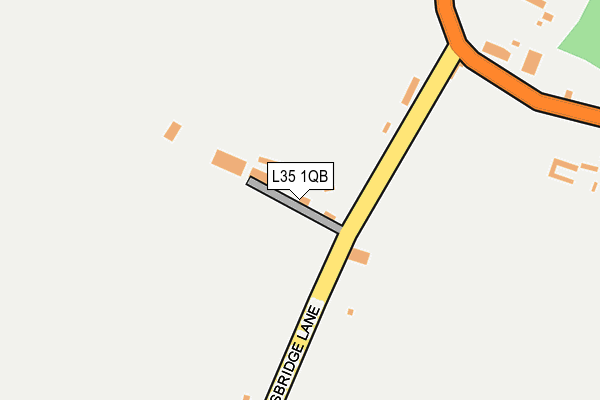 L35 1QB map - OS OpenMap – Local (Ordnance Survey) L35 1QB map - OS OpenMap – Local (Ordnance Survey)