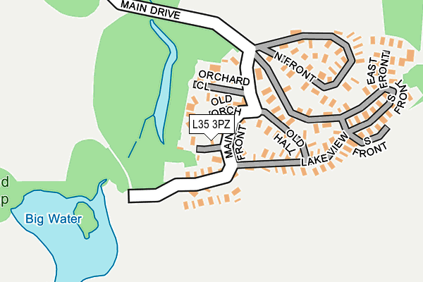 L35 3PZ map - OS OpenMap – Local (Ordnance Survey) L35 3PZ map - OS OpenMap – Local (Ordnance Survey)