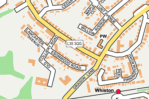 L35 3QG map - OS OpenMap – Local (Ordnance Survey) L35 3QG map - OS OpenMap – Local (Ordnance Survey)