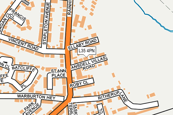 L35 4PN map - OS OpenMap – Local (Ordnance Survey) L35 4PN map - OS OpenMap – Local (Ordnance Survey)