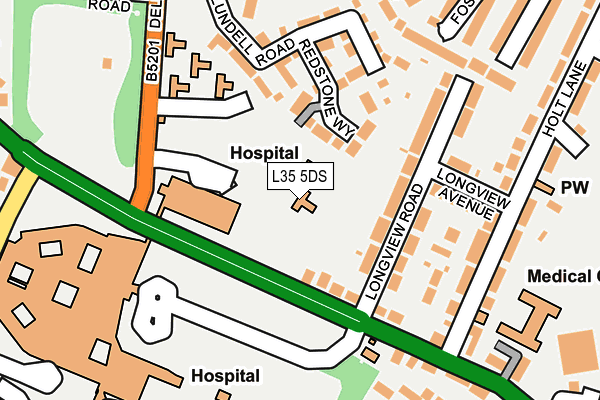 L35 5DS map - OS OpenMap – Local (Ordnance Survey) L35 5DS map - OS OpenMap – Local (Ordnance Survey)