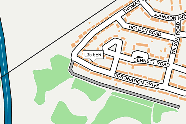 L35 5ER map - OS OpenMap – Local (Ordnance Survey) L35 5ER map - OS OpenMap – Local (Ordnance Survey)