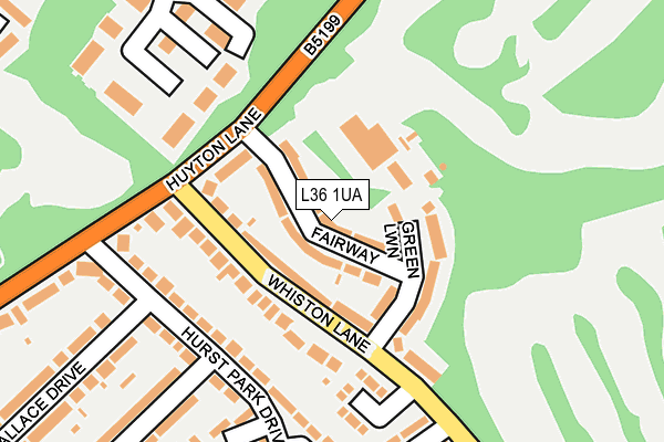 L36 1UA map - OS OpenMap – Local (Ordnance Survey) L36 1UA map - OS OpenMap – Local (Ordnance Survey)