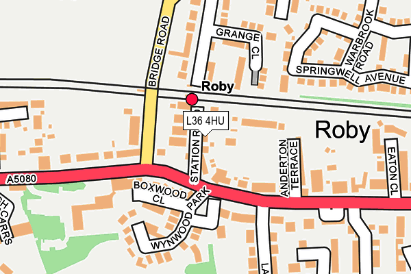 L36 4HU map - OS OpenMap – Local (Ordnance Survey) L36 4HU map - OS OpenMap – Local (Ordnance Survey)