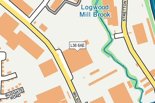 L36 6AE map - OS OpenMap – Local (Ordnance Survey) L36 6AE map - OS OpenMap – Local (Ordnance Survey)
