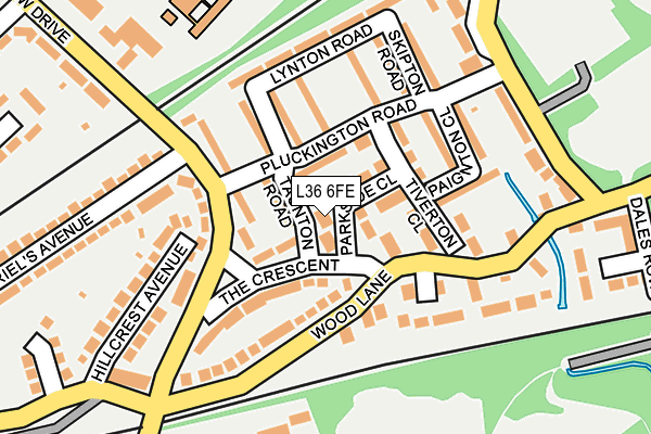L36 6FE map - OS OpenMap – Local (Ordnance Survey) L36 6FE map - OS OpenMap – Local (Ordnance Survey)