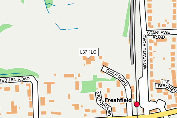 L37 1LQ map - OS OpenMap – Local (Ordnance Survey) L37 1LQ map - OS OpenMap – Local (Ordnance Survey)