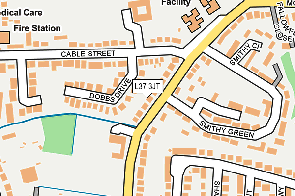 L37 3JT map - OS OpenMap – Local (Ordnance Survey) L37 3JT map - OS OpenMap – Local (Ordnance Survey)