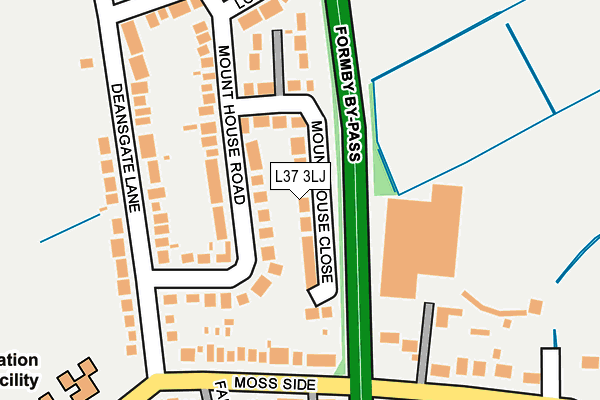 L37 3LJ map - OS OpenMap – Local (Ordnance Survey) L37 3LJ map - OS OpenMap – Local (Ordnance Survey)