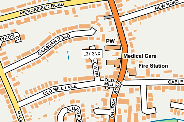 L37 3NX map - OS OpenMap – Local (Ordnance Survey) L37 3NX map - OS OpenMap – Local (Ordnance Survey)