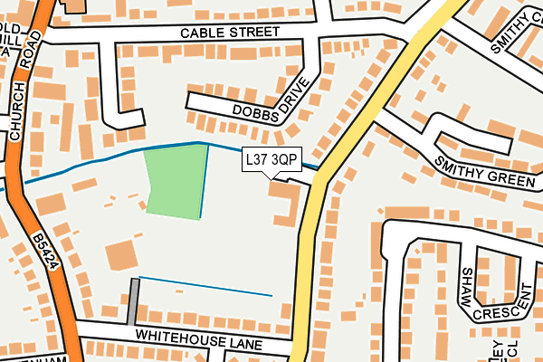 L37 3QP map - OS OpenMap – Local (Ordnance Survey) L37 3QP map - OS OpenMap – Local (Ordnance Survey)