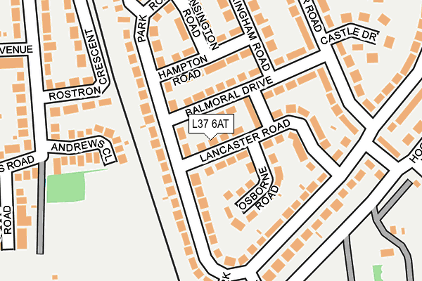 L37 6AT map - OS OpenMap – Local (Ordnance Survey) L37 6AT map - OS OpenMap – Local (Ordnance Survey)